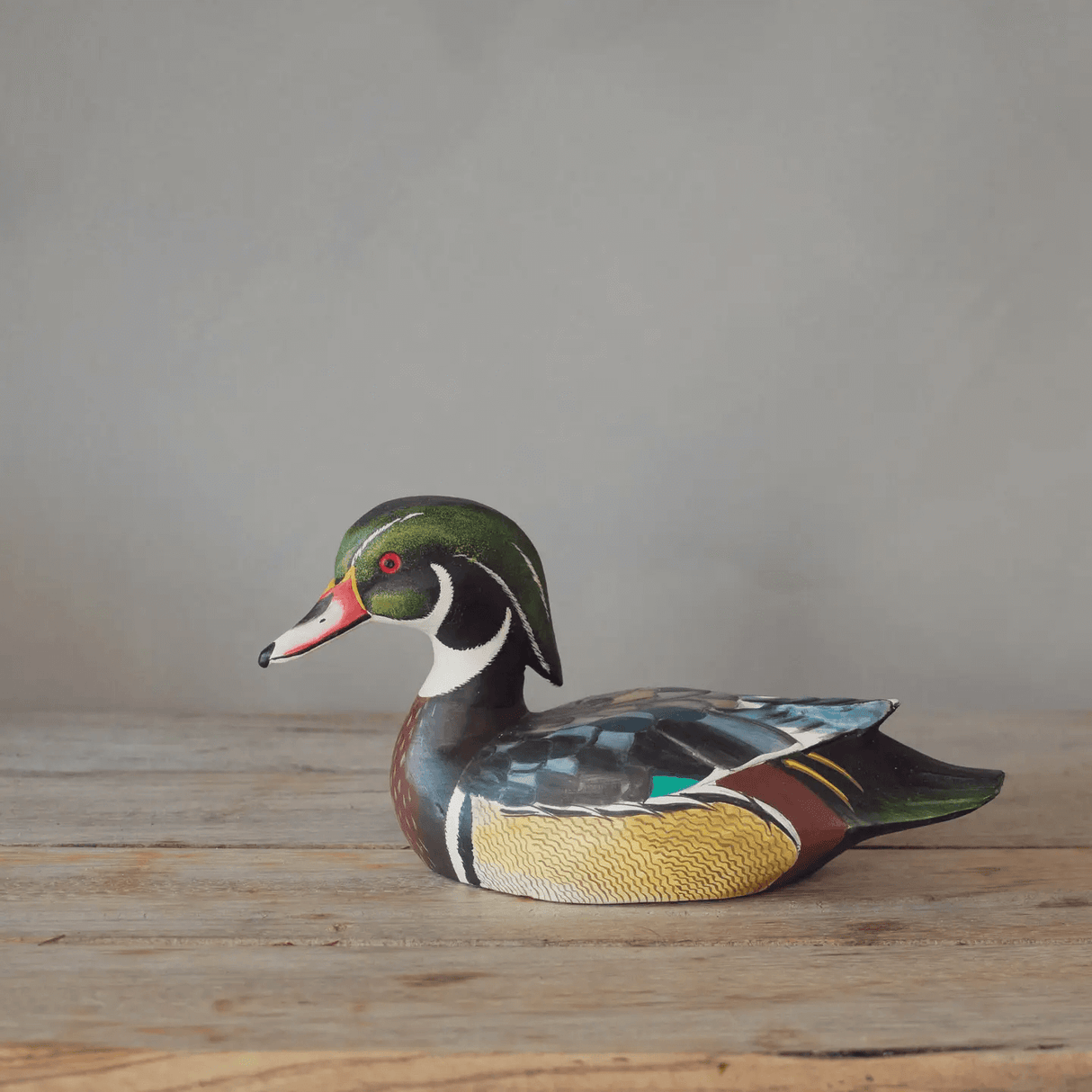 Wood Decoy-Style Duck 9.5" from Aviologie at Pinch in Northampton, MA