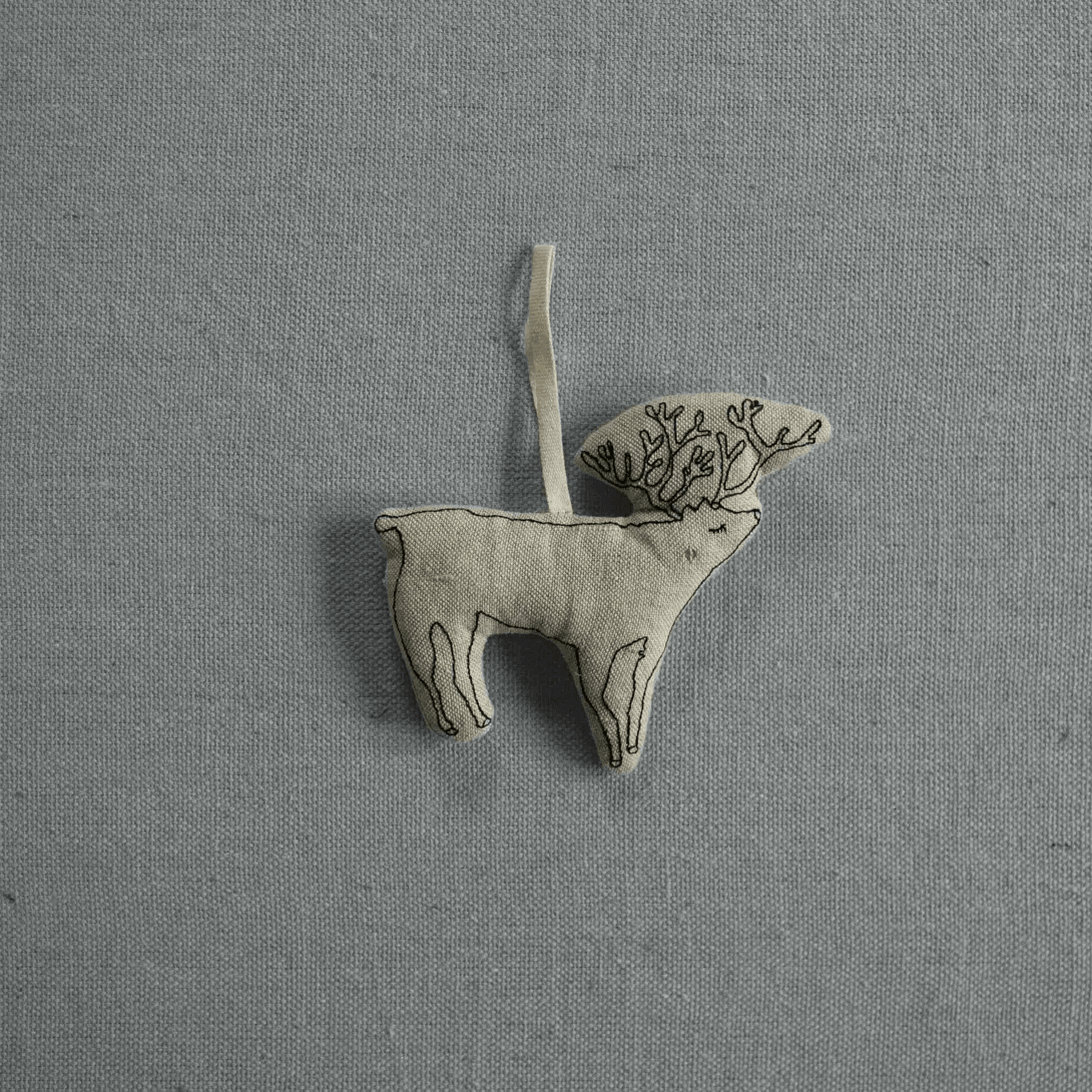 Woodland Reindeer Lavender-filled Ornament at PINCH
