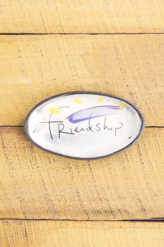 Mini Oval Friendship Tray