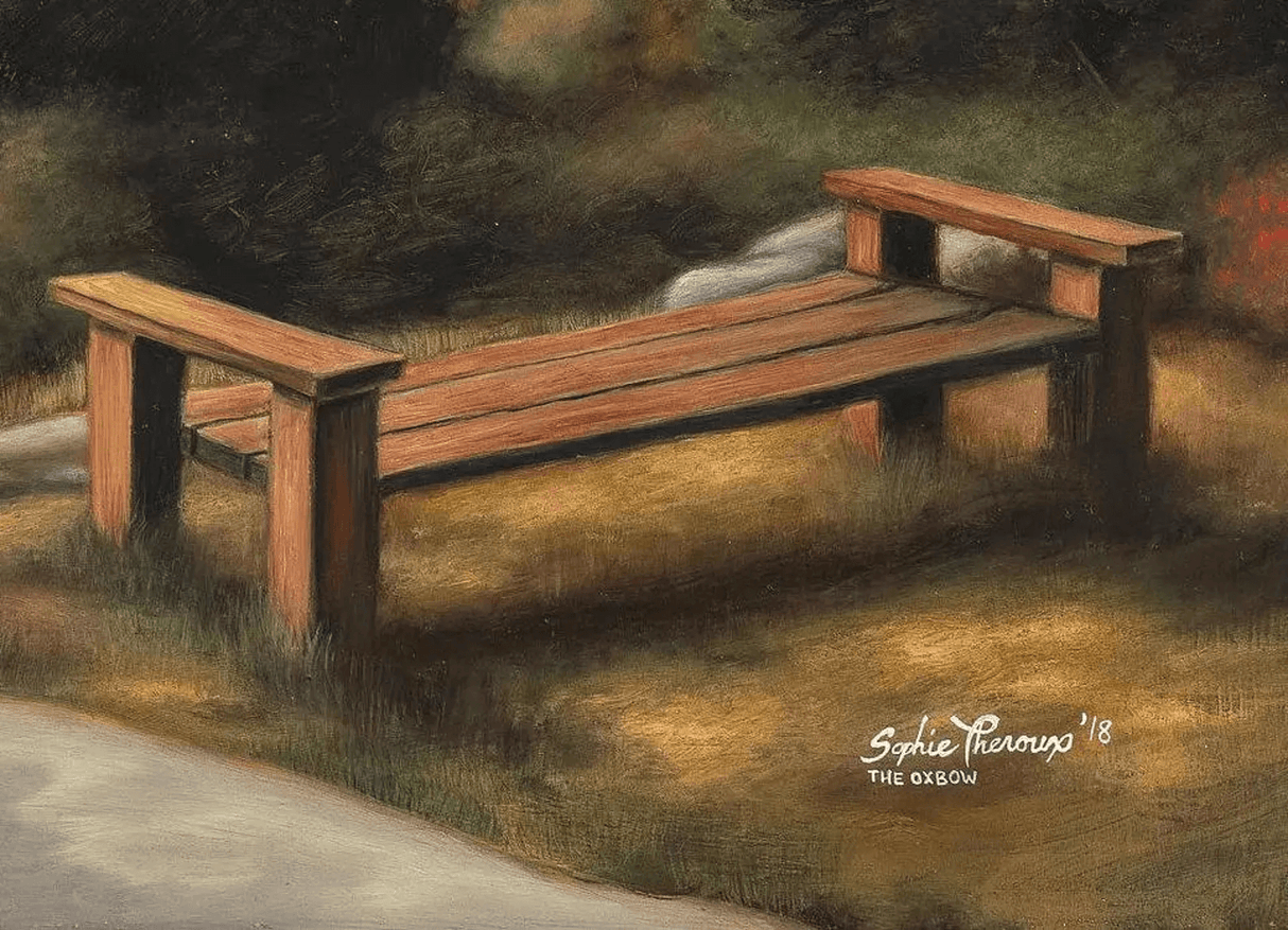 Autumn View of the Oxbow from Mount Tom, MA 11x14 Print from Sophie Theroux at Pinch in Northampton, MA