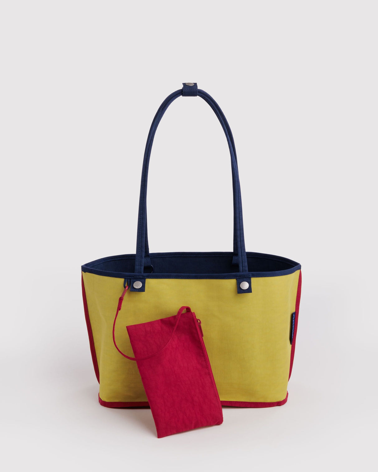 Medium Reversible Tote in Navy Mix