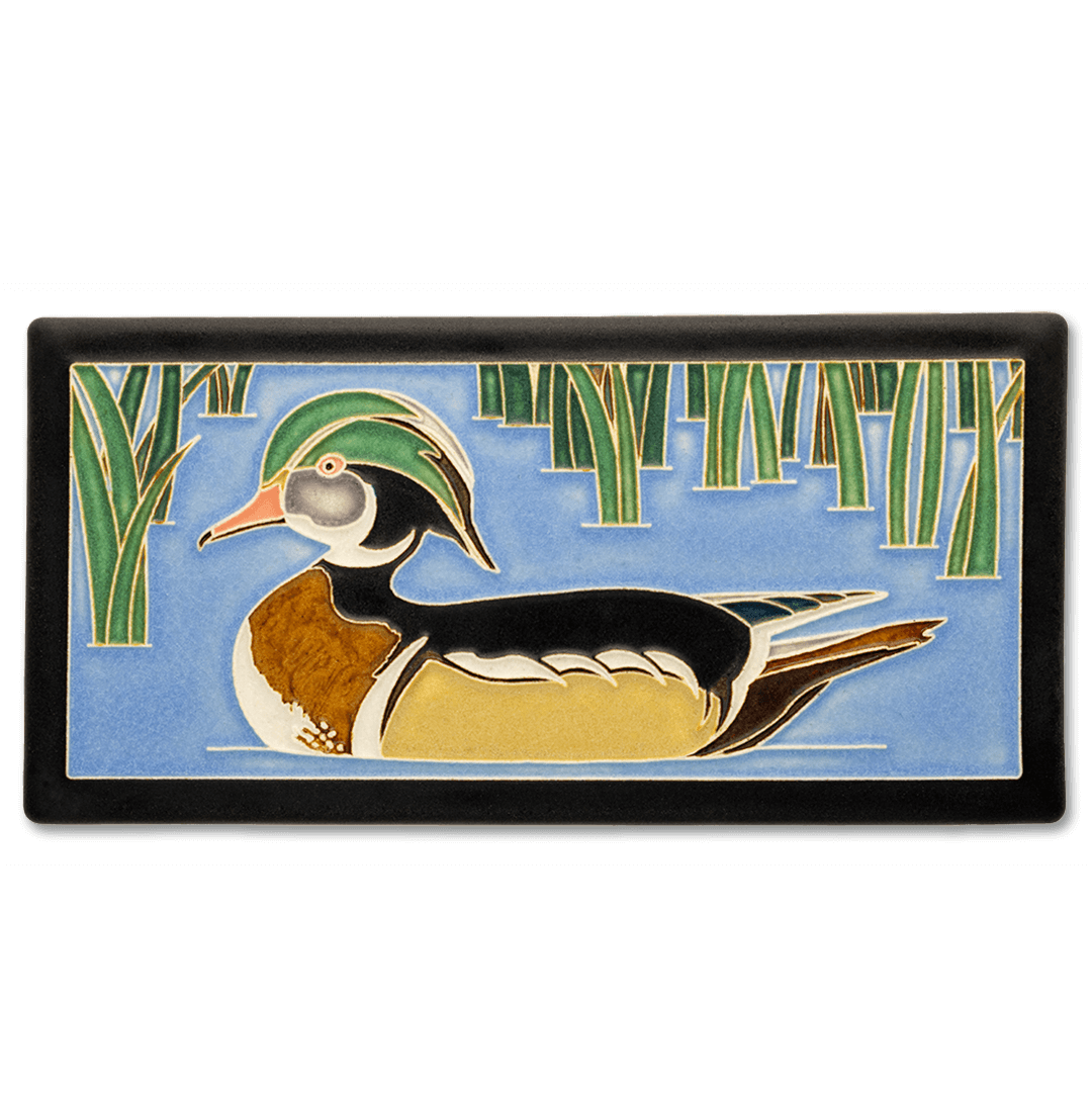 Wood Duck 4x8 Tile from Motawi Tileworks at Pinch in Northampton, MA