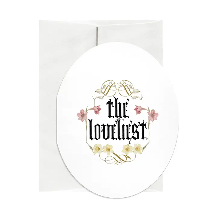 The Loveliest Card Oval