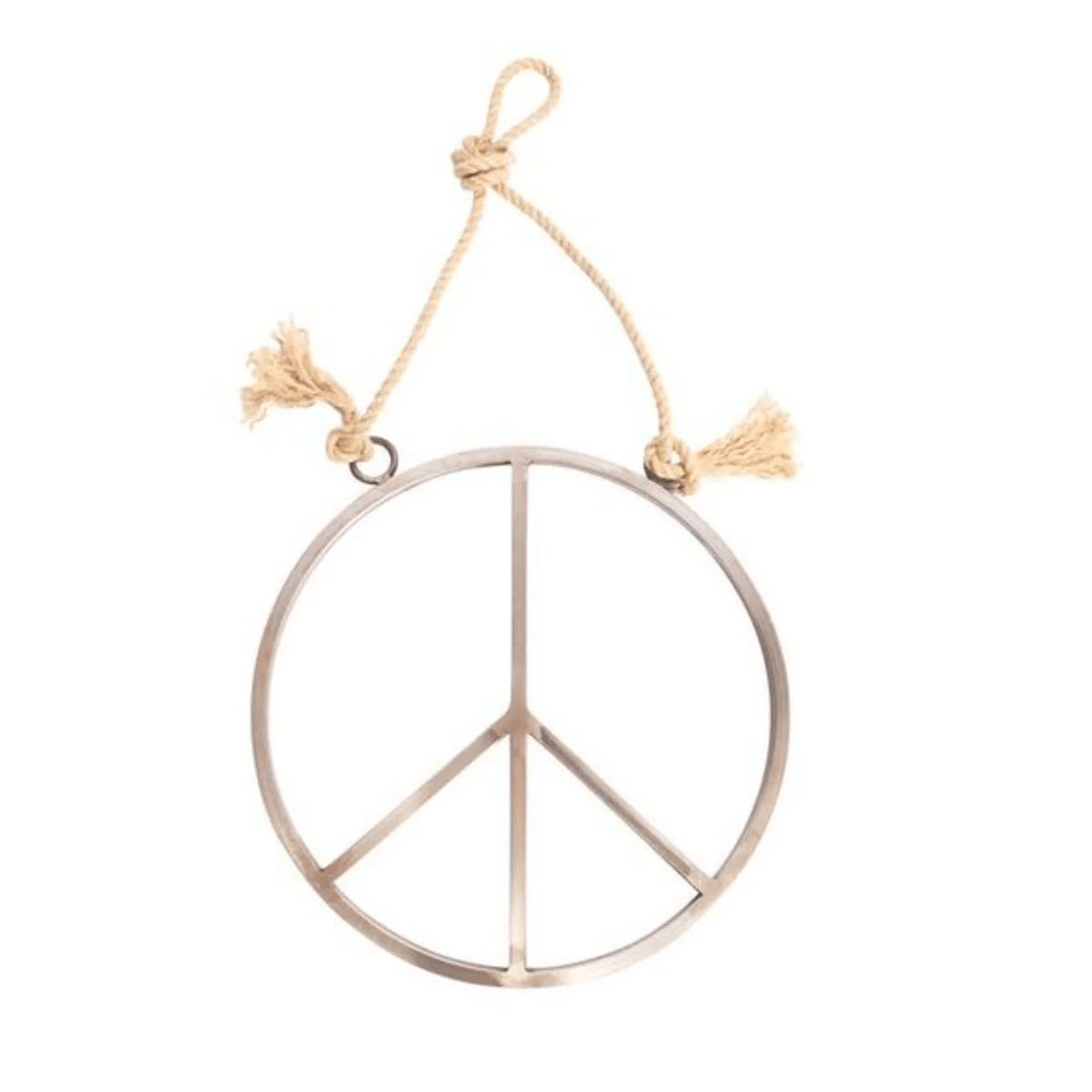 Metal Peace Sign 15"x15" at PINCH