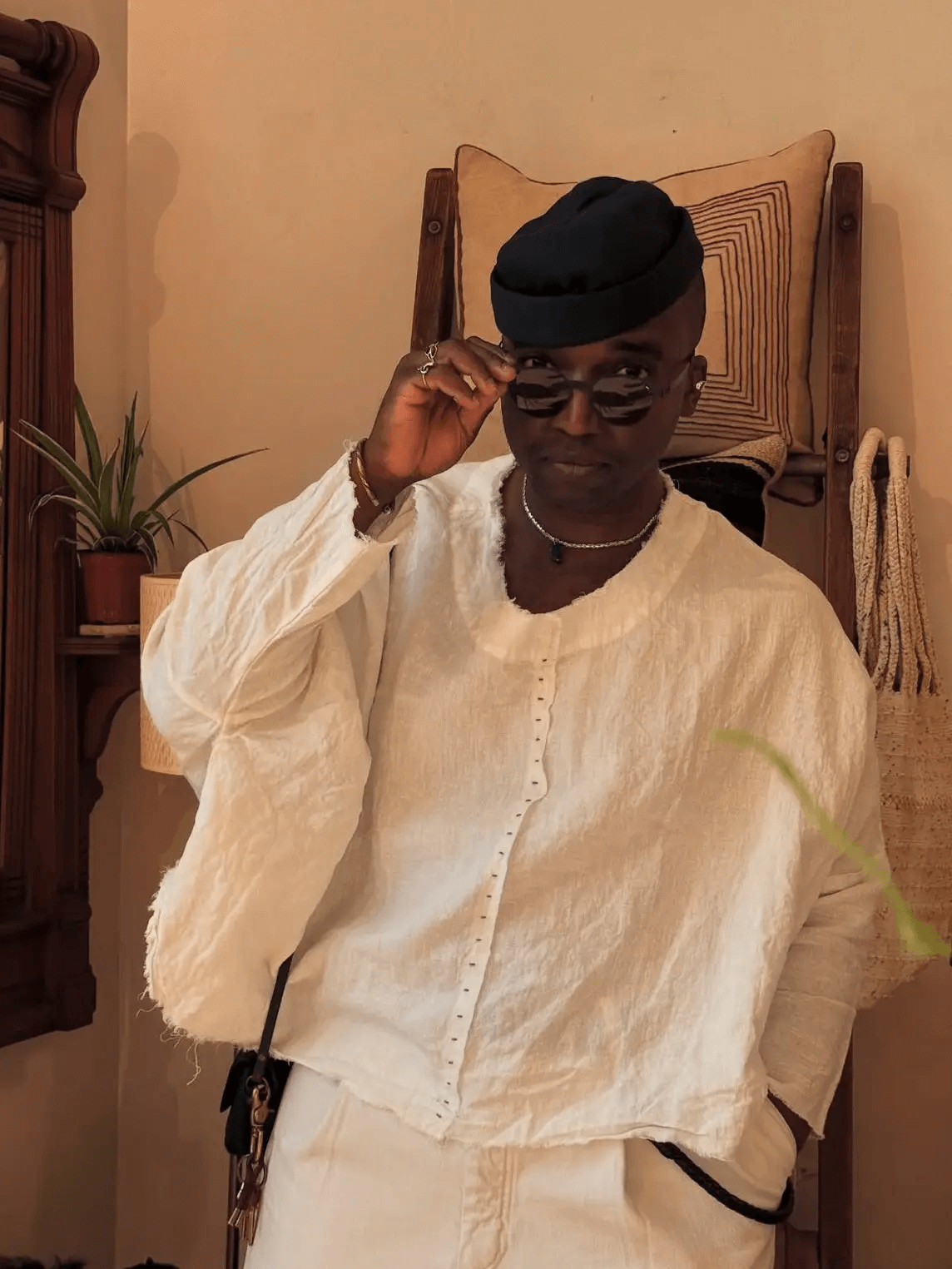 Linen Embroidery Top from Bellewaera at Pinch in Northampton, MA