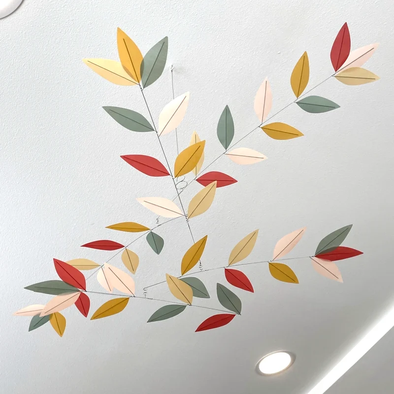 Moon Lily Silk Mini Mobile in Daisy Chain from Moon-Lily Silk Mobiles at Pinch in Northampton, MA