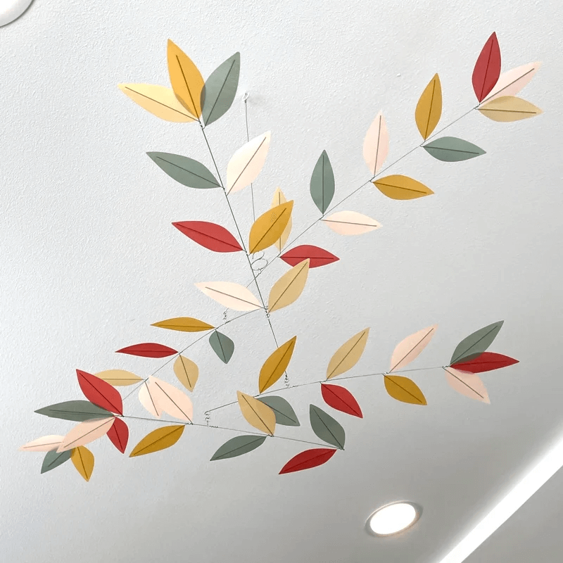 Moon Lily Silk Mini Mobile in Daisy Chain from Moon-Lily Silk Mobiles at Pinch in Northampton, MA