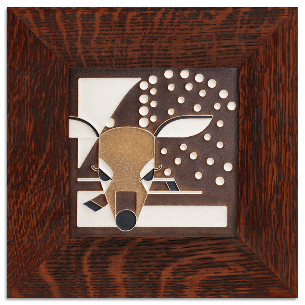 6x6 Fawn Tile in Brown at PINCH