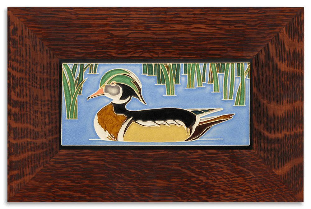 Wood Duck 4x8 Tile from Motawi Tileworks at Pinch in Northampton, MA