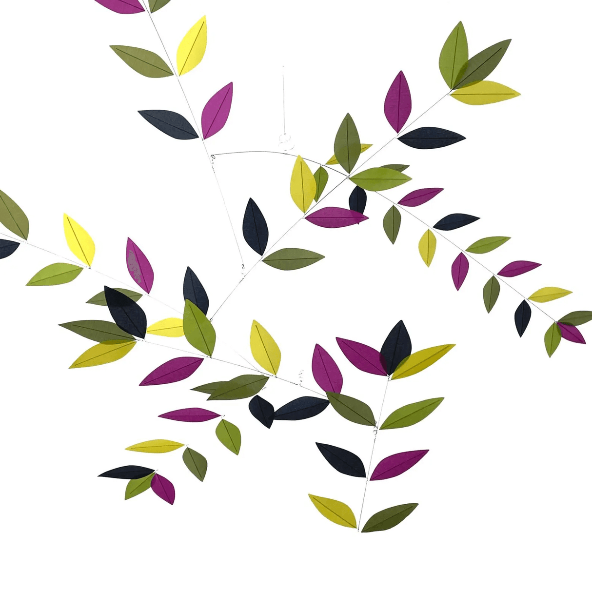 Moon Lily Silk Mobile in Elation from Moon-Lily Silk Mobiles at Pinch in Northampton, MA