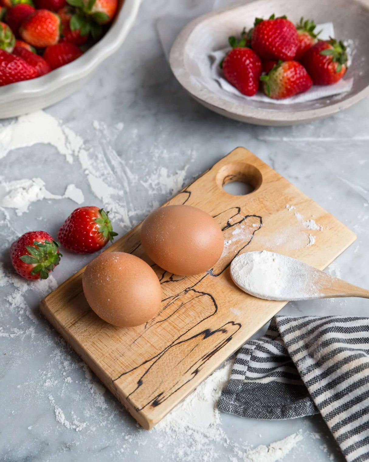 Spalted Maple 8" Rectangular Board