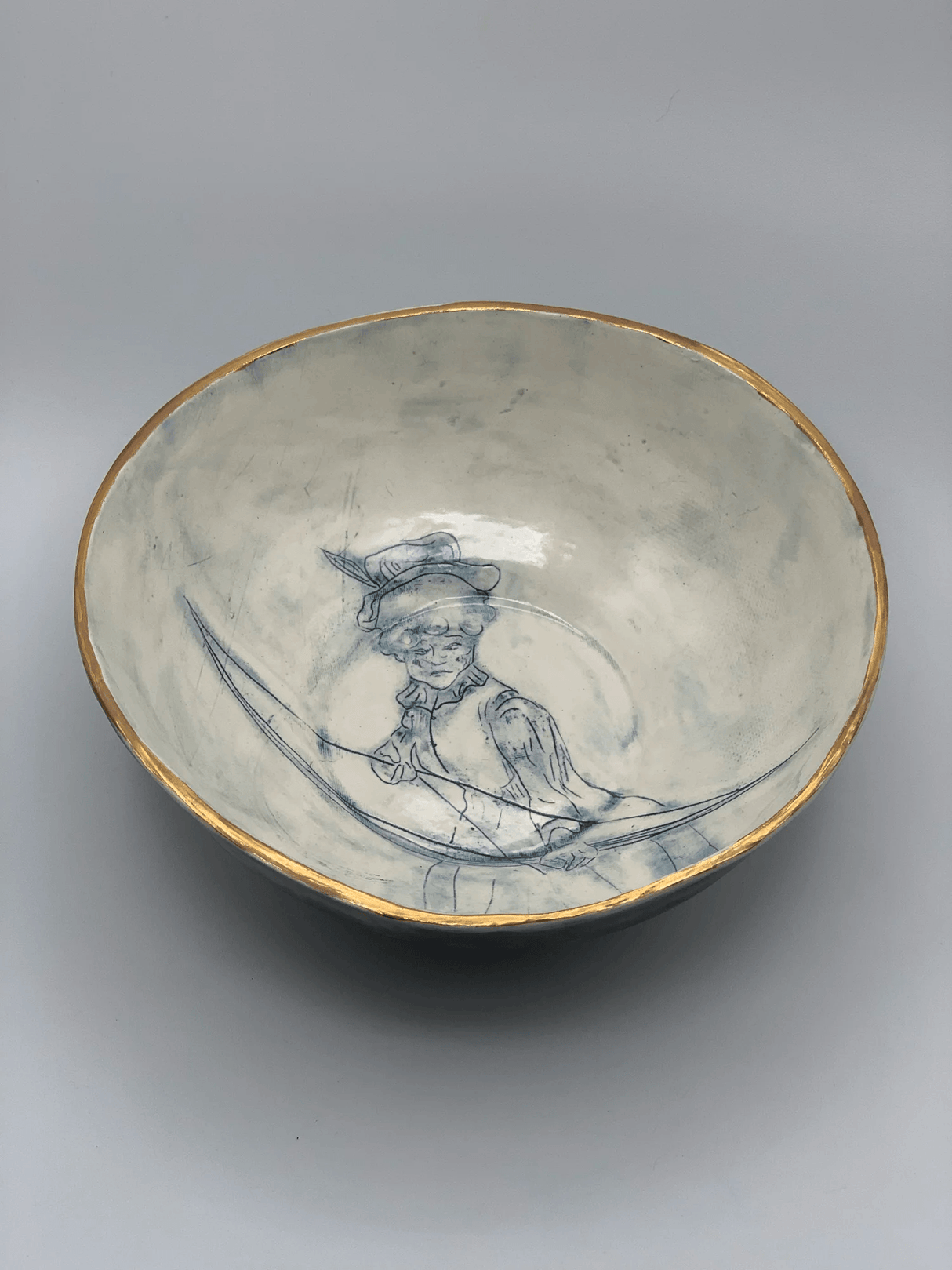 Small Bowl "The Archer is a Lady" at PINCH