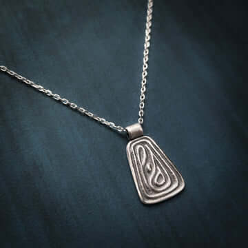 Necklace In Balance from Allison Korn at Pinch in Northampton, MA