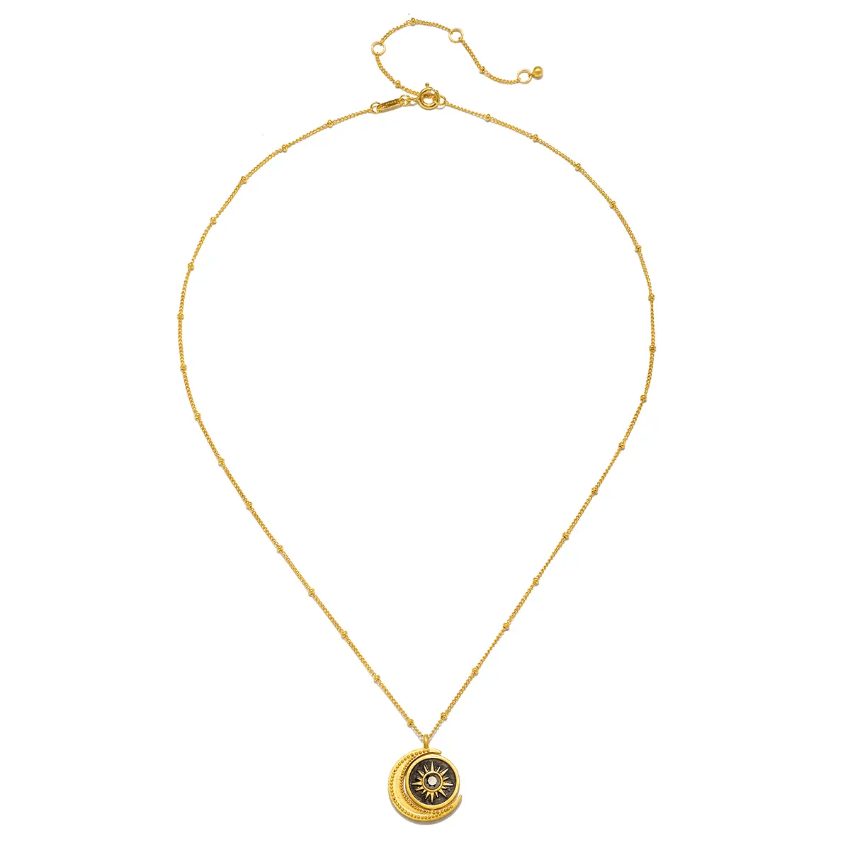 United in Light Spinning Pendant Necklace at PINCH