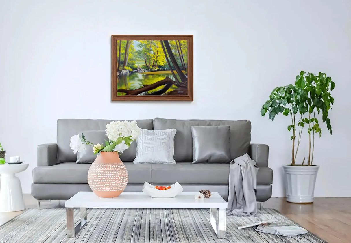 Mill River Massachusetts 11x14 Print from Sophie Theroux at Pinch in Northampton, MA