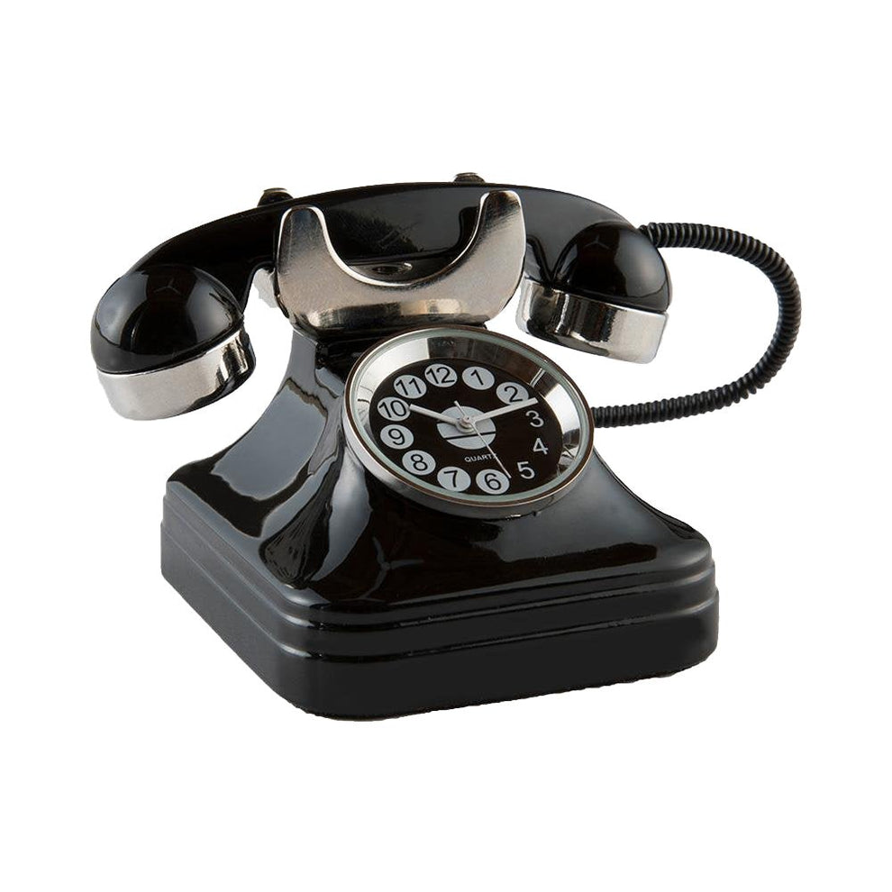 Telephone Clock in Black from TokyoBay at Pinch in Northampton, MA