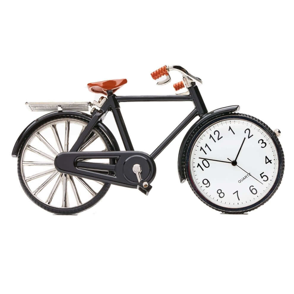 Bicycle Clock in Black at PINCH