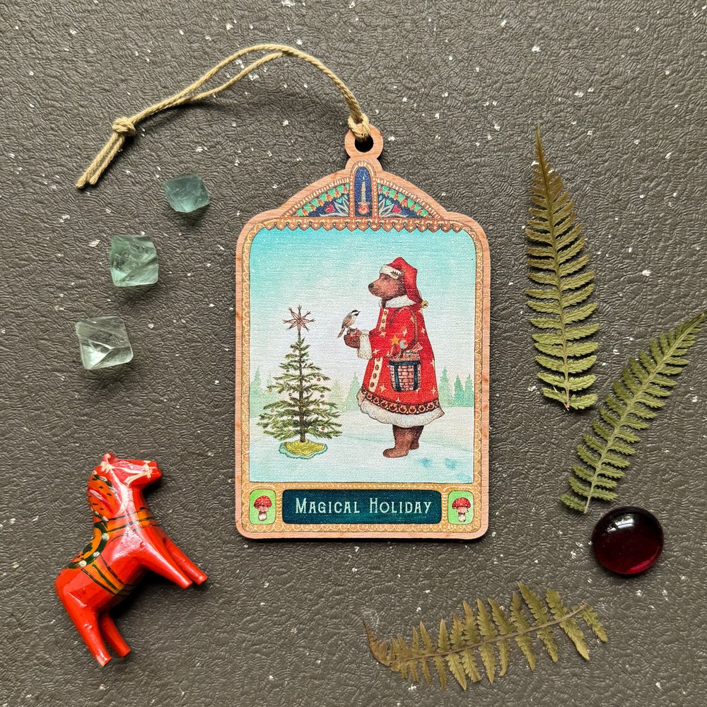 Adorno navideño mágico