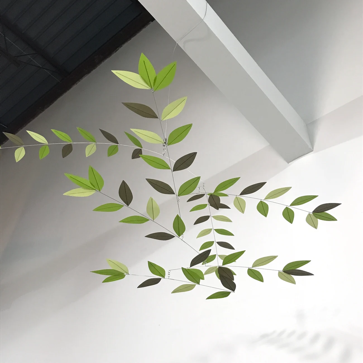 Moon Lily Silk Mobile in Original leaf from Moon-Lily Silk Mobiles at Pinch in Northampton, MA