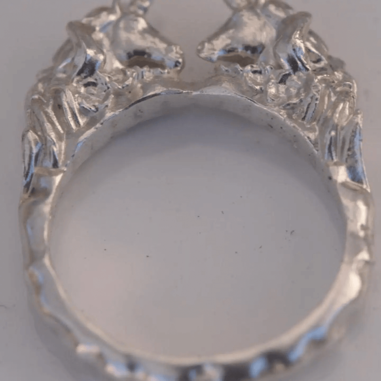 Never Ending Story Ring in Fine Silver from Montestruque at Pinch in Northampton, MA