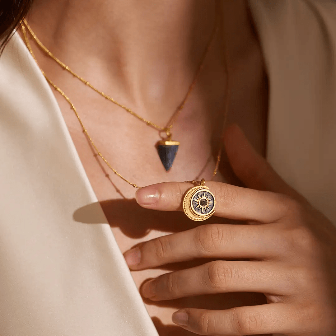 United in Light Spinning Pendant Necklace at PINCH