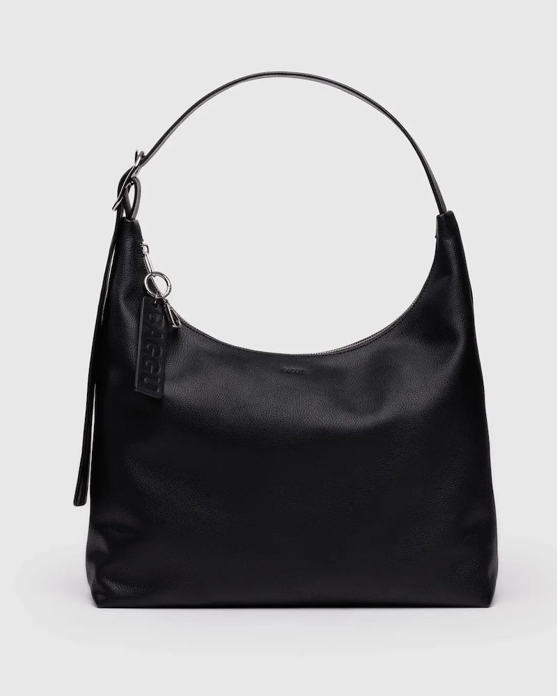 Black Leather Shoulder Bag from Baggu at Pinch in Northampton, MA