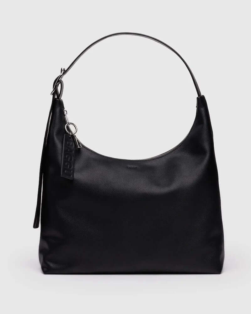 Black Leather Shoulder Bag from Baggu at Pinch in Northampton, MA