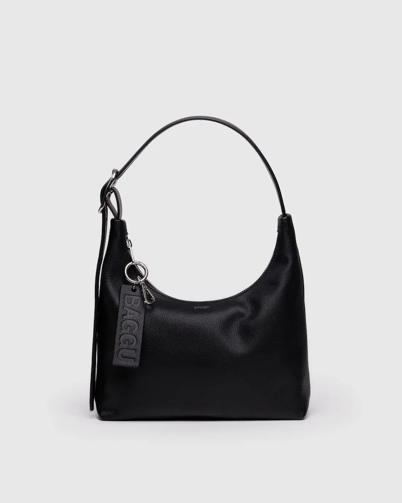 Leather Mini Black Shoulder Bag from Baggu at Pinch in Northampton, MA