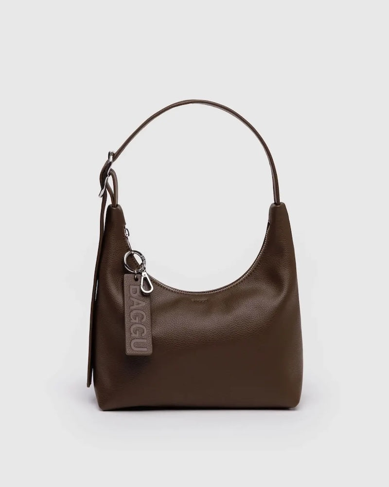Leather Mini Brown Shoulder Bag from Baggu at Pinch in Northampton, MA