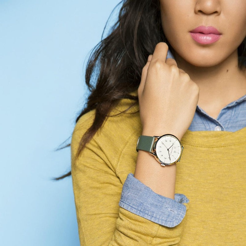 Scala Watch in Green from TokyoBay at Pinch in Northampton, MA