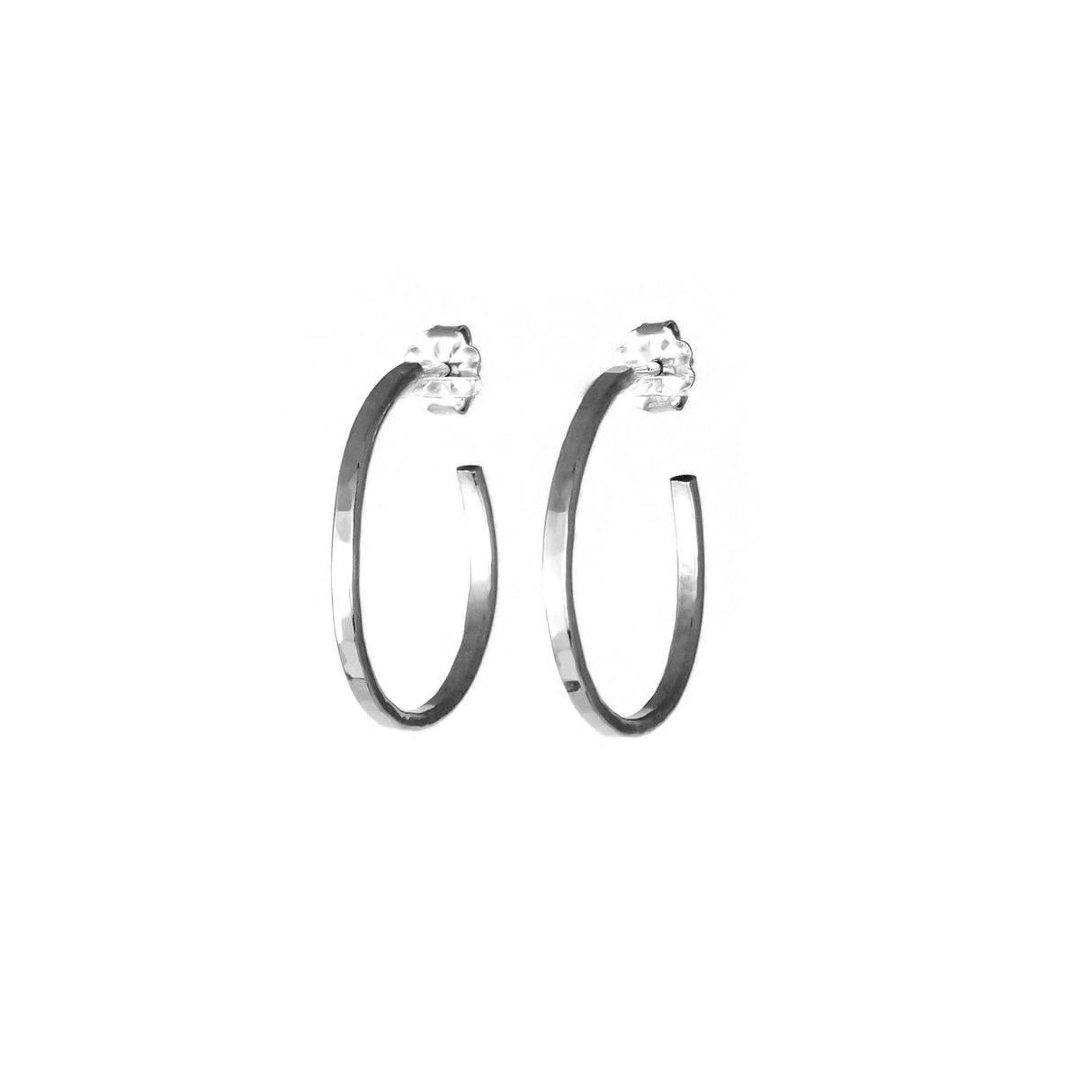 Twiggy Hoop Earrings from Carolyn Keys at Pinch in Northampton, MA