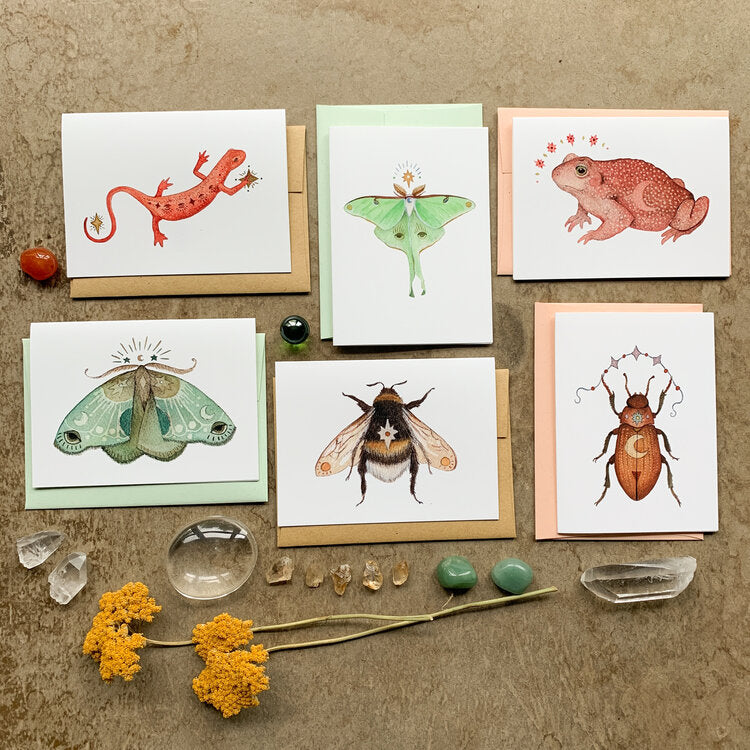 Astral Creatures Card Pack from Polanshek of the Hills at Pinch in Northampton, MA