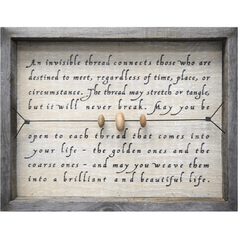 The Invisible Thread Art Print at PINCH