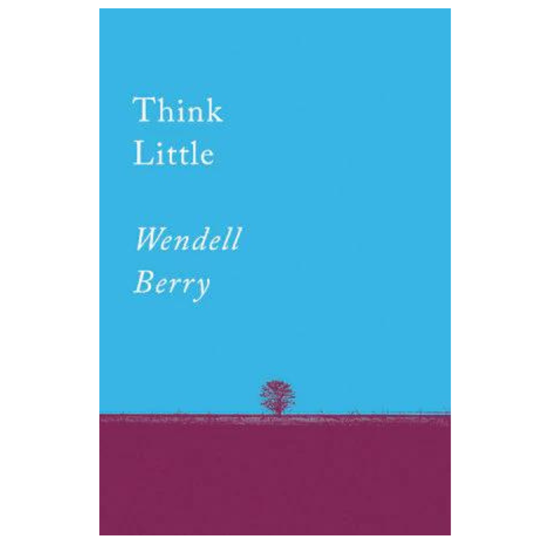 Think Little book: Essays by Wendell Berry from Penguin Random House at Pinch in Northampton, MA