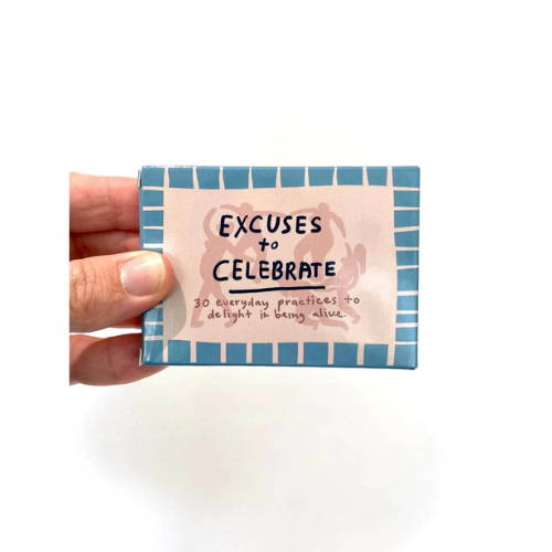 Baraja de cartas Excusas para celebrar