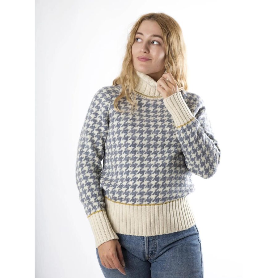 Sweater North Denim from Fuza Wool of Denmark at Pinch in Northampton, MA