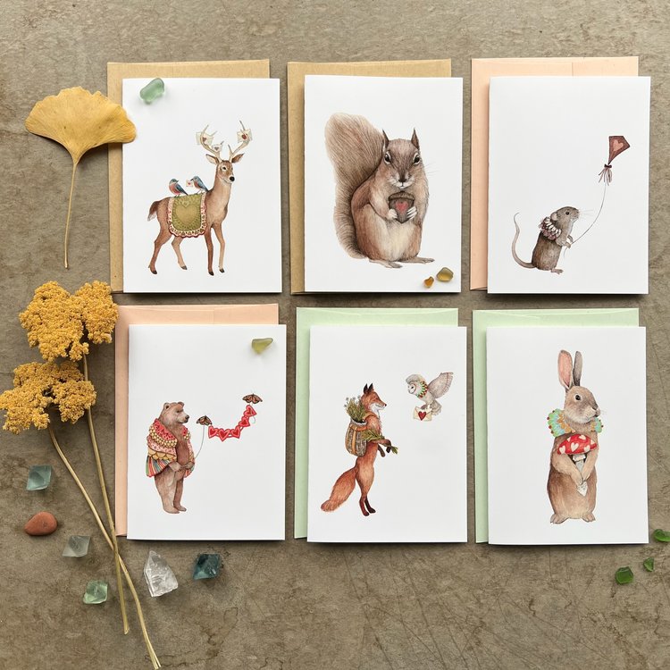 Lovely Messages Card Pack from Polanshek of the Hills at Pinch in Northampton, MA