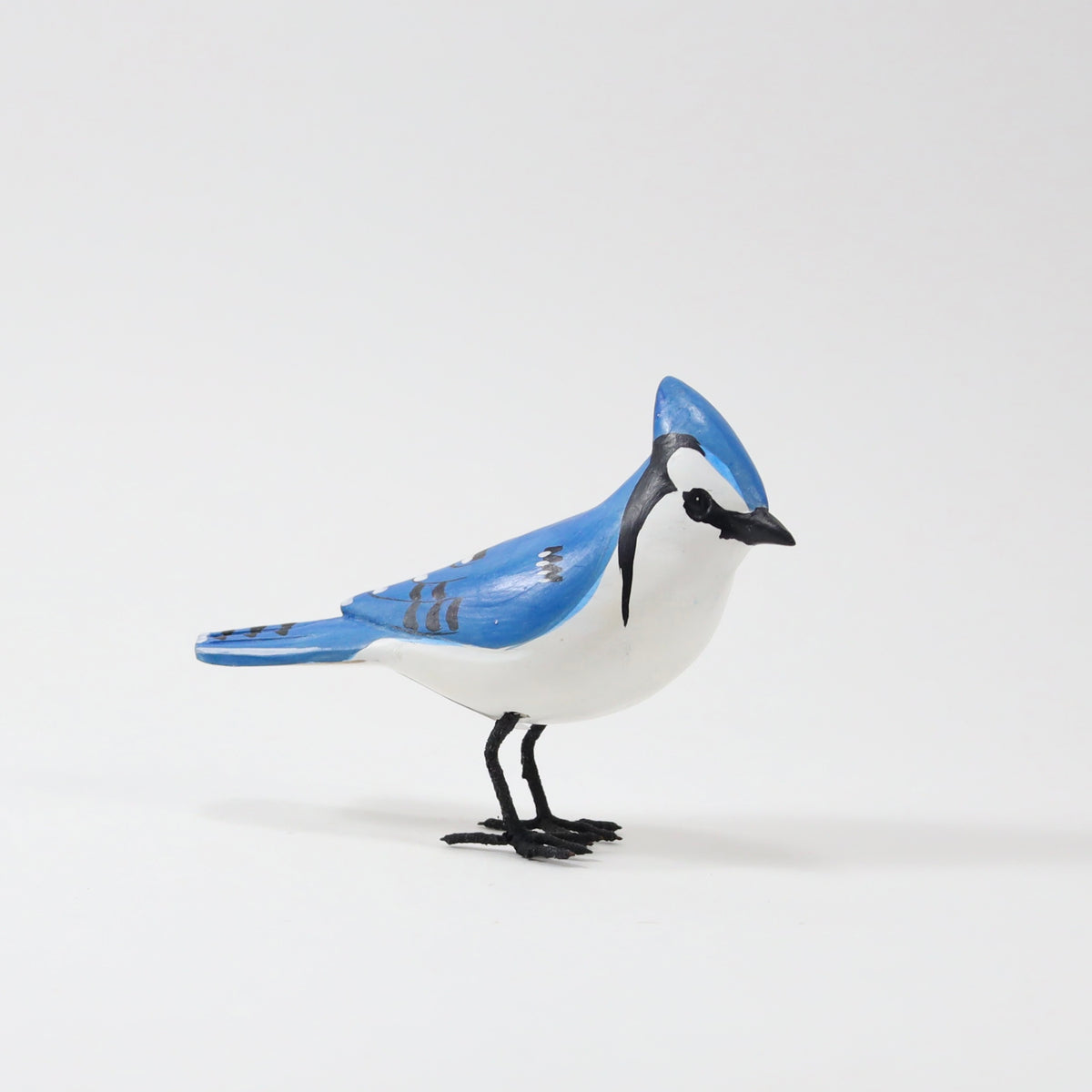 Mini Wooden Blue Jay at PINCH