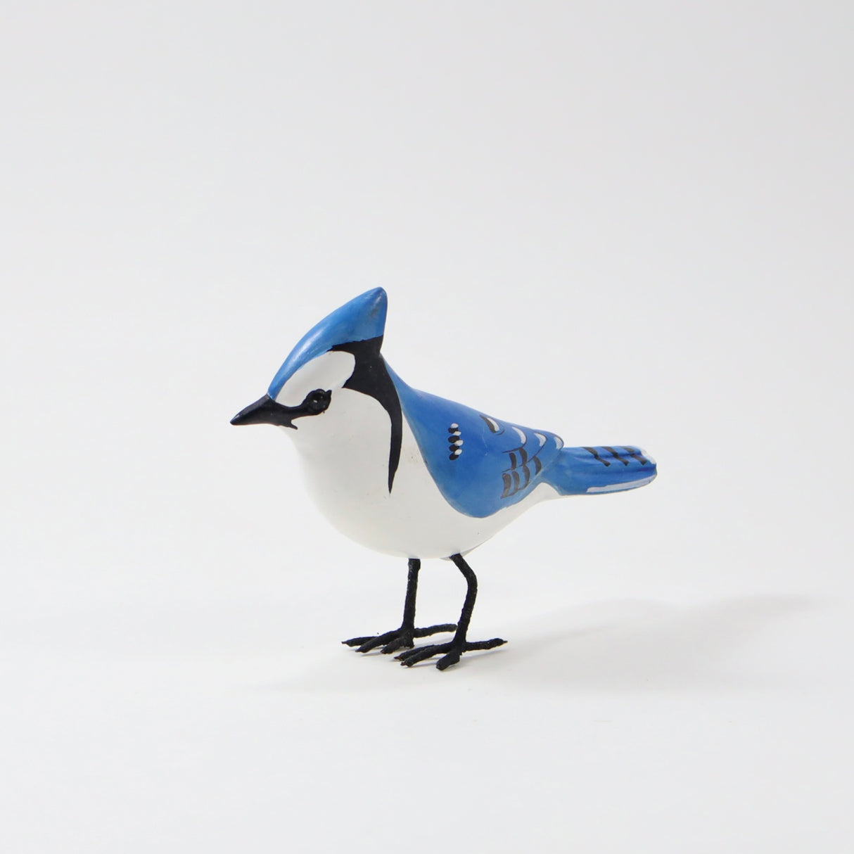 Mini Wooden Blue Jay from Aviologie at Pinch in Northampton, MA