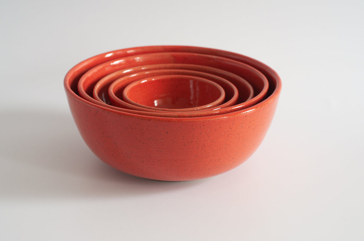 Ceramic Nesting Bowls - Set of Five from Rachael Pots at Pinch in Northampton, MA