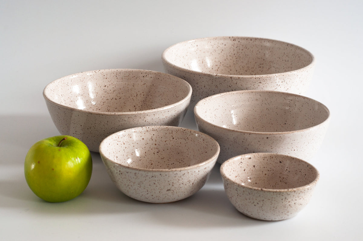 Ceramic Nesting Bowls - Set of Five at PINCH