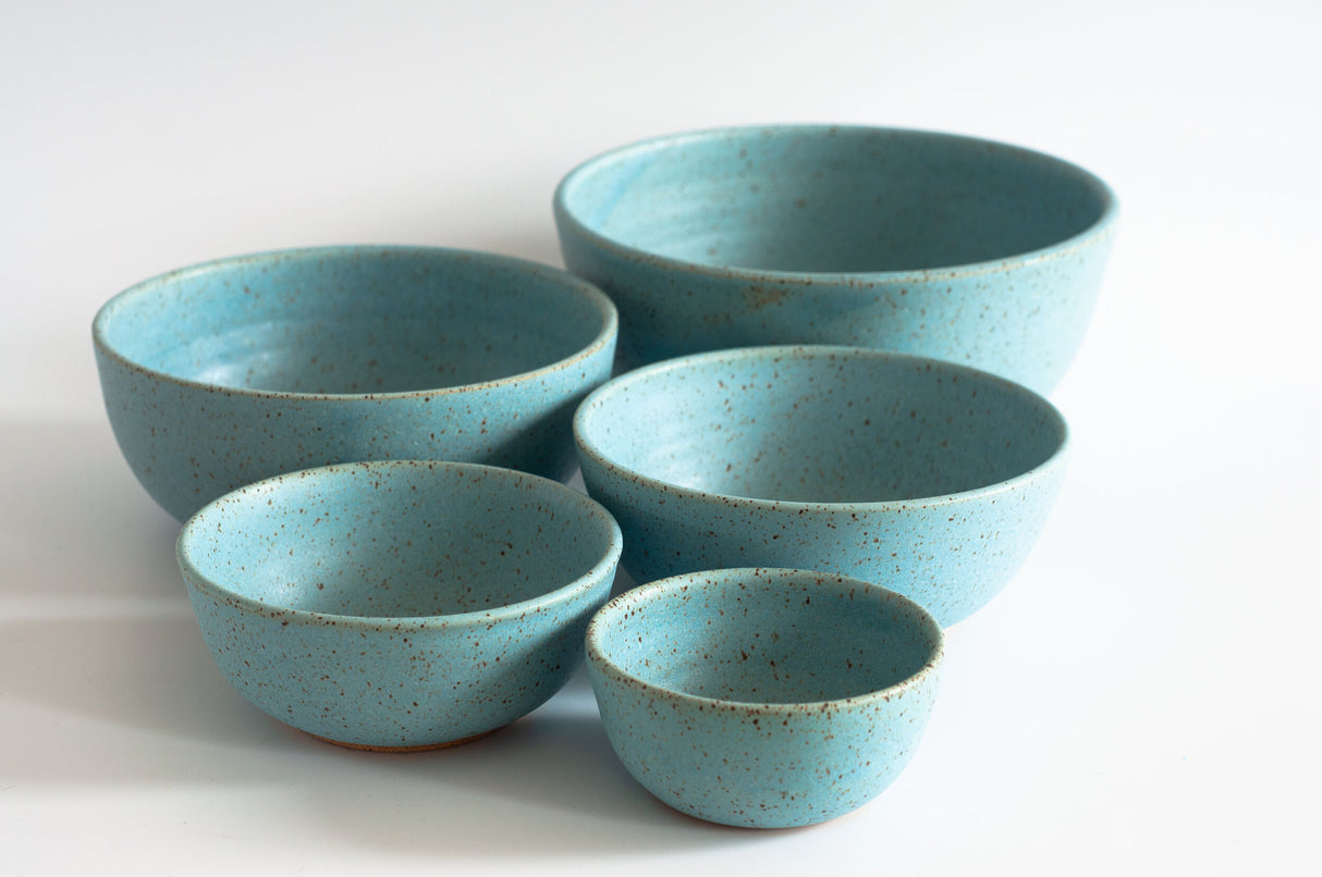 Ceramic Nesting Bowls - Set of Five from Rachael Pots at Pinch in Northampton, MA