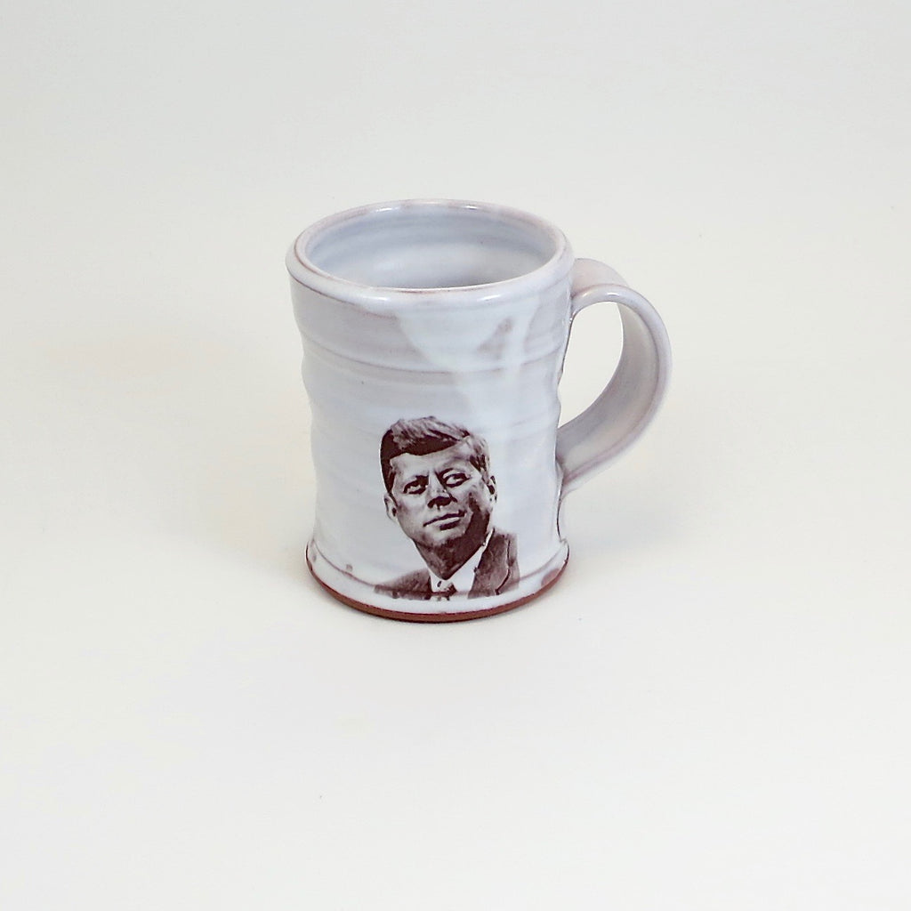 John F. Kennedy Mug by Justin Rothshank - Justin Rothshank - mug - [PINCH]