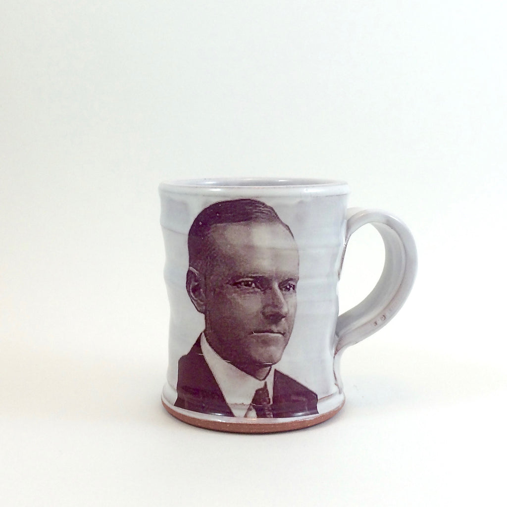 Calvin Coolidge Mug by Justin Rothshank - Justin Rothshank - mug - [PINCH]