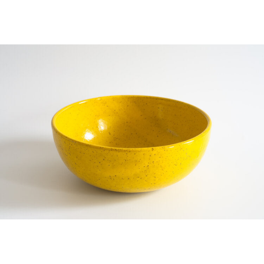 Large Yellow Mixing Bowl from Rachael Pots at Pinch in Northampton, MA