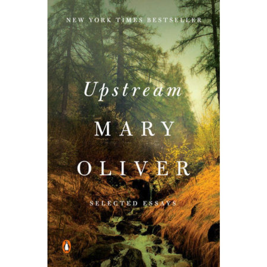 Upstream by Mary Oliver from Penguin Random House at Pinch in Northampton, MA
