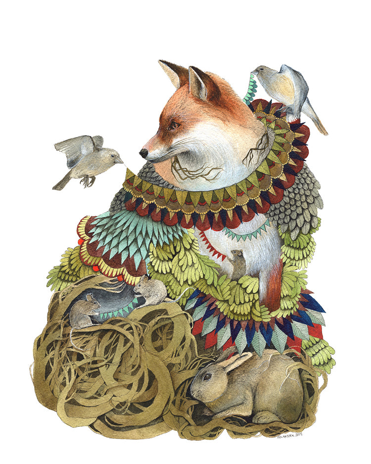 Quilted Comrades 5x7 Print from Polanshek of the Hills at Pinch in Northampton, MA