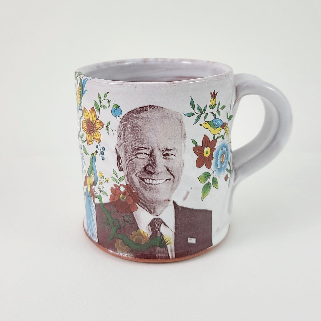 Joe Biden Mug with Flowers from Justin Rothshank at Pinch in Northampton, MA