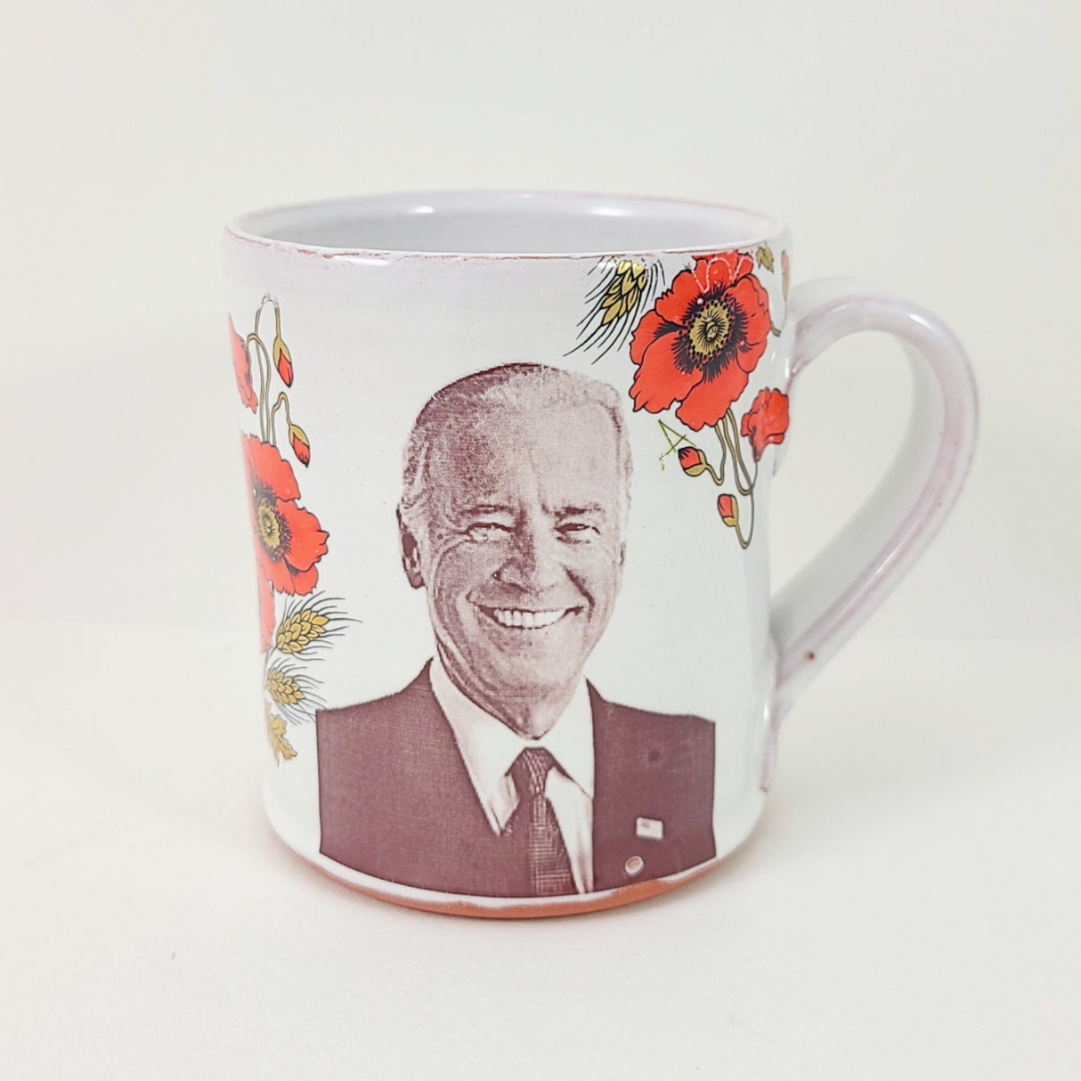 Joe Biden Mug with Flowers from Justin Rothshank at Pinch in Northampton, MA