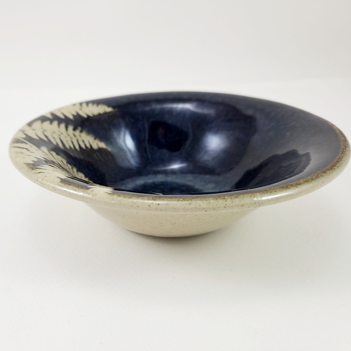 Fern Dark Small Bowl from Kaleidoscope Pottery at Pinch in Northampton, MA